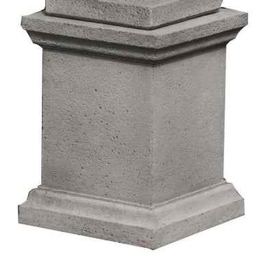 Campania International Cast Stone Low Wolcott Pedestal Urn/Planter Campania International